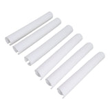 Tree Trunk Protector Plastic Tree Bark Protector Wrap Grow Tubes to Protect Saplings Plants From Deer Rabbit Cats Rodents Mowers 6Pcs