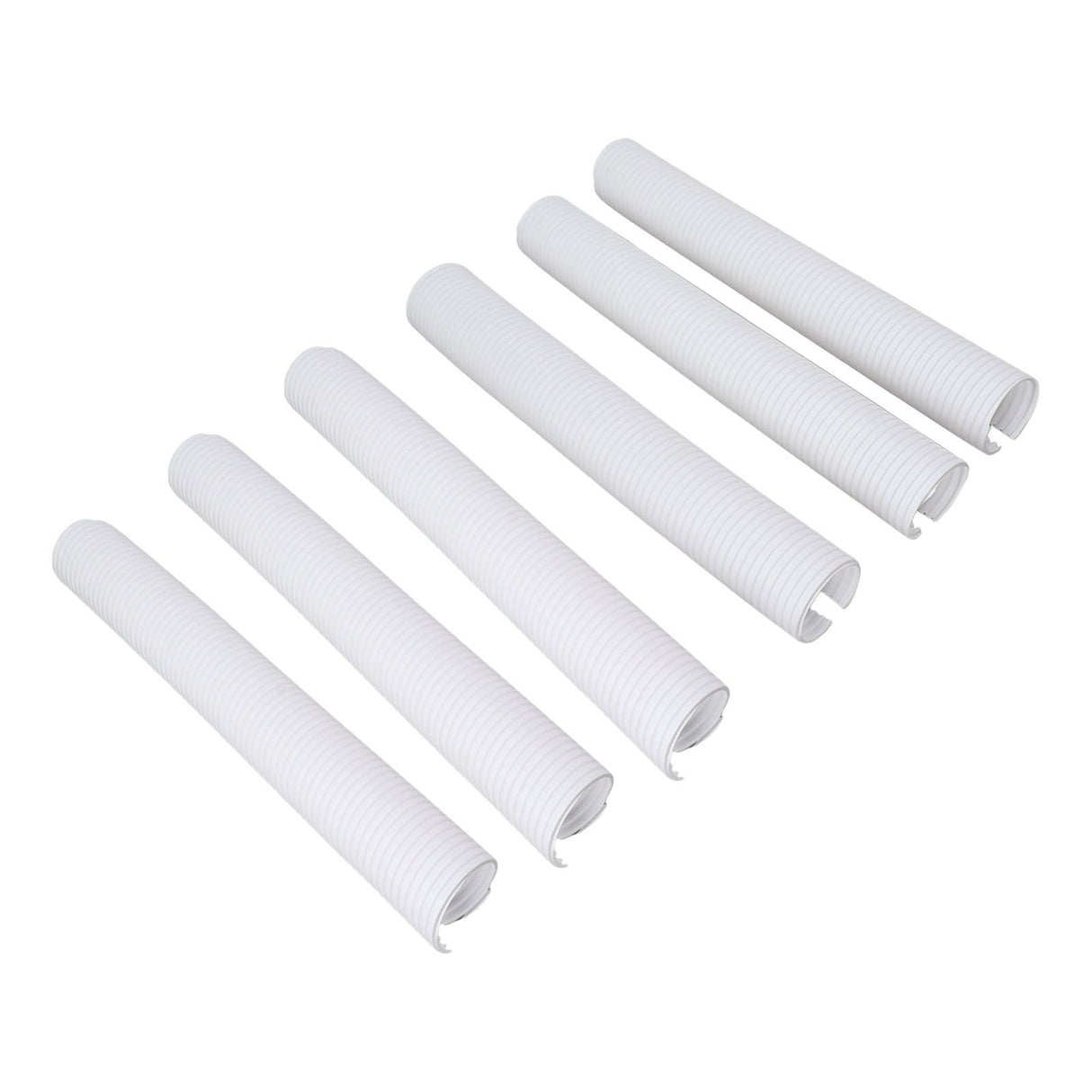 Tree Trunk Protector Plastic Tree Bark Protector Wrap Grow Tubes to Protect Saplings Plants From Deer Rabbit Cats Rodents Mowers 6Pcs