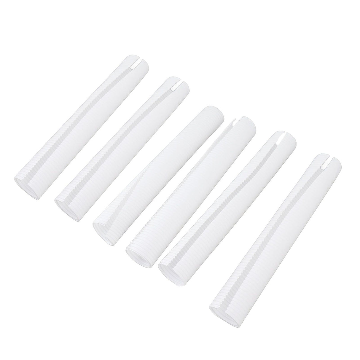 Tree Trunk Protector Plastic Tree Bark Protector Wrap Grow Tubes to Protect Saplings Plants From Deer Rabbit Cats Rodents Mowers 6Pcs