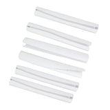 Tree Trunk Protector Plastic Tree Bark Protector Wrap Grow Tubes to Protect Saplings Plants From Deer Rabbit Cats Rodents Mowers 6Pcs