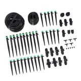 Garden Irrigation System Garden Watering System Automatic Drip Irrigation Kits for Raised Garden Bed Yard Lawn - Close-Up Angle