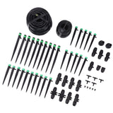Garden Irrigation System Garden Watering System Automatic Drip Irrigation Kits for Raised Garden Bed Yard Lawn - Low Angle