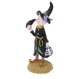 Witch Dolls Figure Handmade Resin Charming Witch Doll Decoration Ornaments for Office Bedroom Desktop