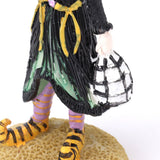 Witch Dolls Figure Handmade Resin Charming Witch Doll Decoration Ornaments for Office Bedroom Desktop - Extra Image