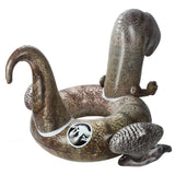 Tyrannosaurus Swimming Ring Eco Friendly PVC Leakage Proof Animal Swim Tubes Rings for Boys Girls Adults - Close-Up Angle