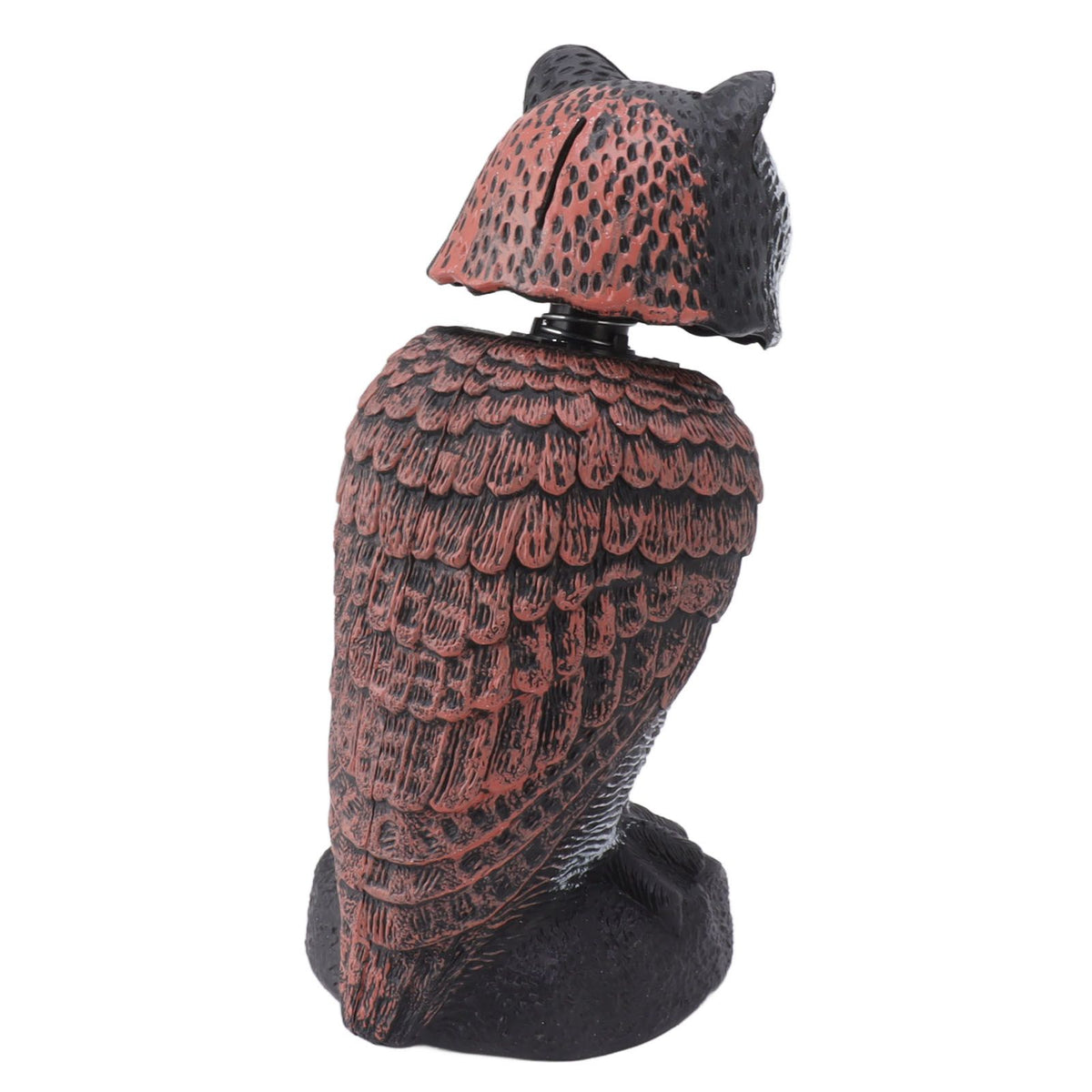 Plastic Shake Head Owl Decoy To Scare Birds Away Scarecrow Fake Owl Outdoor Garden Decoration