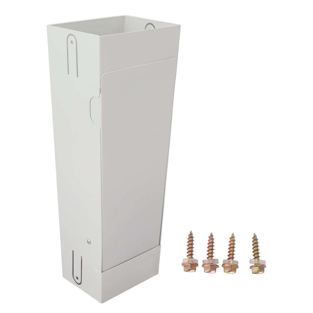 Rainwater Collection System 3x4in Downspout Water Diverter Connector System for Lawn Garden