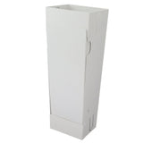 Rainwater Collection System 3x4in Downspout Water Diverter Connector System for Lawn Garden - Side View