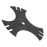3 Side Edger Blade 5/8in 3 Sided Star Edger Blade for Troy Bilt for MTD Gold for Yard Man for Huskee 78107480637 - Rear View