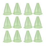 12Pcs Garden Cloches Plastic Multifunctional Plant Covers Protectors Dome Bell Transparent Jar Prevent Birds Frost