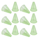 12Pcs Garden Cloches Plastic Multifunctional Plant Covers Protectors Dome Bell Transparent Jar Prevent Birds Frost