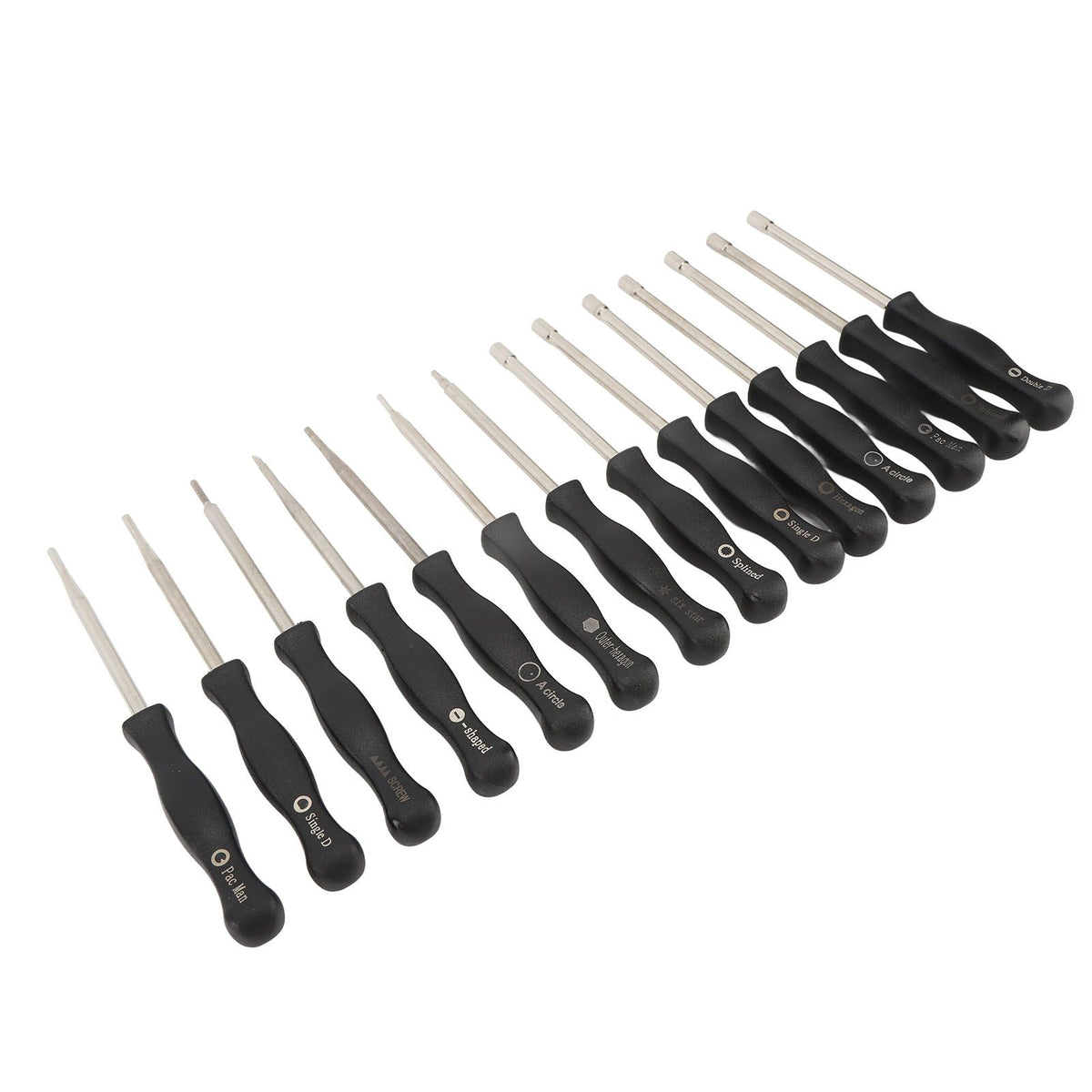 14Pcs Carburetor Adjustment Tool ABS Carb Tune Up Adjusting Tool Portable for String Trimmers Chain Saws Leaf Blowers