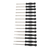 14Pcs Carburetor Adjustment Tool ABS Carb Tune Up Adjusting Tool Portable for String Trimmers Chain Saws Leaf Blowers - Rear View
