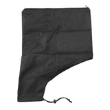 Leaf Blower Storage Bag Waterproof 420D Oxford Cloth Leaf Blower Vacuum Zippered Bottom Dump Bag for Ultra Blower Rake - 45-Degree Angle
