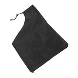 Leaf Blower Storage Bag Waterproof 420D Oxford Cloth Leaf Blower Vacuum Zippered Bottom Dump Bag for Ultra Blower Rake - Close-Up Angle