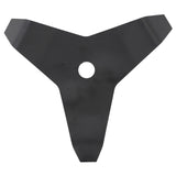Black Weed Wacker Blades 3 Teeth Carbon Steel Brush Cutter Blades Heavy Duty Brush Cutter Blades for Lawn Yard Garden Bush Trimming