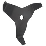 Black Weed Wacker Blades 3 Teeth Carbon Steel Brush Cutter Blades Heavy Duty Brush Cutter Blades for Lawn Yard Garden Bush Trimming