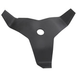 Black Weed Wacker Blades 3 Teeth Carbon Steel Brush Cutter Blades Heavy Duty Brush Cutter Blades for Lawn Yard Garden Bush Trimming