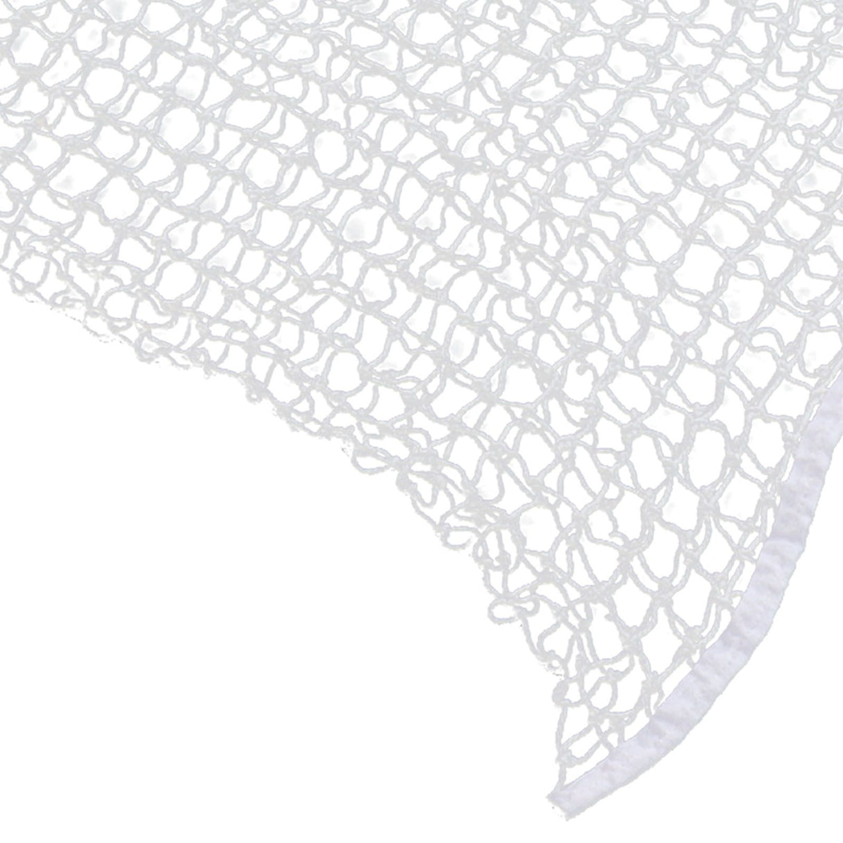 Hay Net Bag PE Woven Rope Mesh Hole Bag Horses Slow Feeder Forage Storage Pouch White 60x90cm / 23.6x35.4in