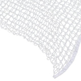Hay Net Bag PE Woven Rope Mesh Hole Bag Horses Slow Feeder Forage Storage Pouch White 60x90cm / 23.6x35.4in - Extra Image