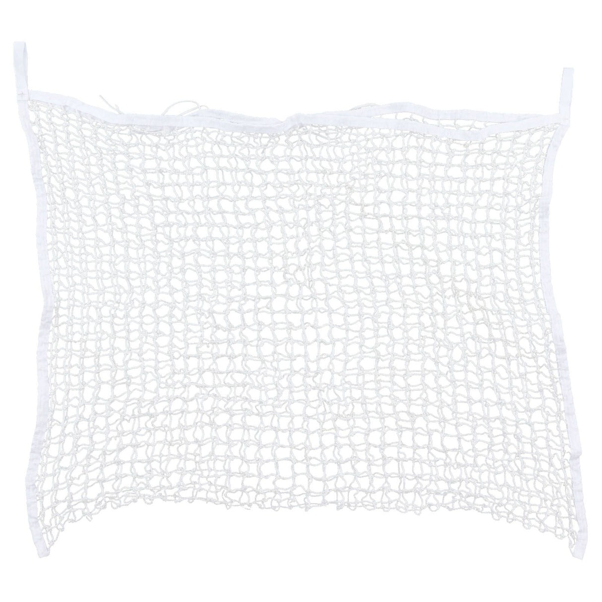 Hay Net Bag PE Woven Rope Mesh Hole Bag Horses Slow Feeder Forage Storage Pouch White 120x90cm / 47.2x35.4in