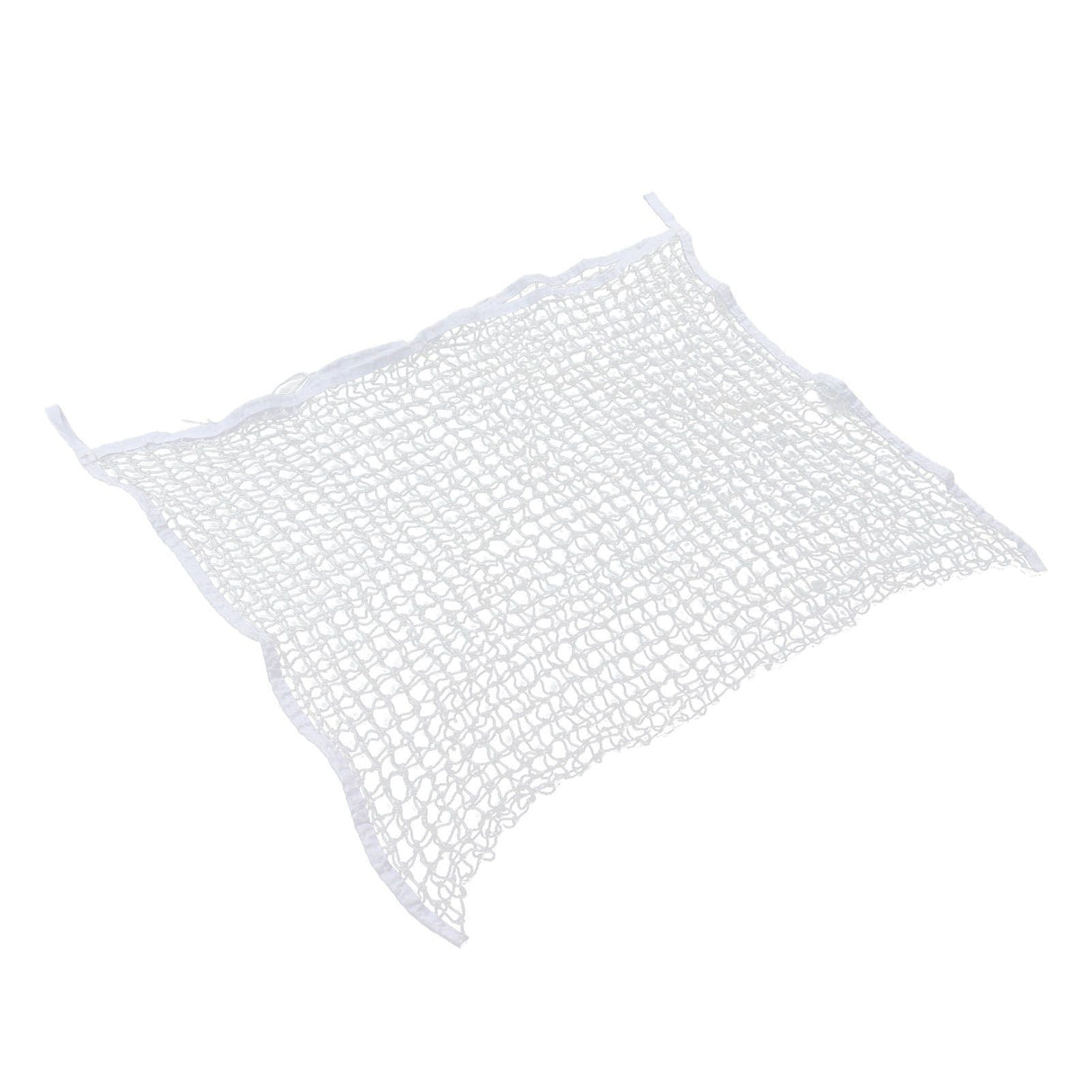 Hay Net Bag PE Woven Rope Mesh Hole Bag Horses Slow Feeder Forage Storage Pouch White 120x90cm / 47.2x35.4in