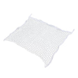 Hay Net Bag PE Woven Rope Mesh Hole Bag Horses Slow Feeder Forage Storage Pouch White 120x90cm / 47.2x35.4in