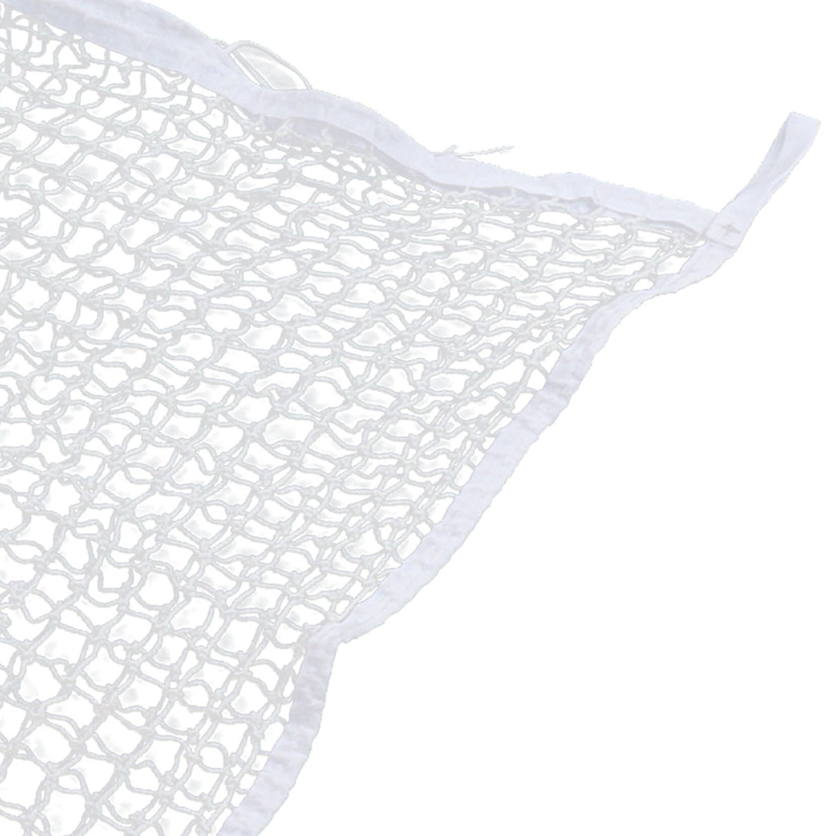 Hay Net Bag PE Woven Rope Mesh Hole Bag Horses Slow Feeder Forage Storage Pouch White 120x90cm / 47.2x35.4in