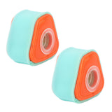 2Pcs Air Filter With Pre Filter 595853 for 115P02 115P05 123P02 123P07 123P0B 123P32 125P02 125902 - Front View