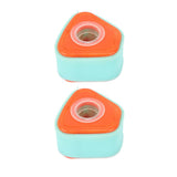 2Pcs Air Filter With Pre Filter 595853 for 115P02 115P05 123P02 123P07 123P0B 123P32 125P02 125902 - 45-Degree Angle