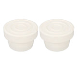 2 Pcs Pool Ladder Bumpers Ladder Tubing Inside End Plug Caps Swimming Pool Accessory Supplies S 5.7x5.7x3.7cm