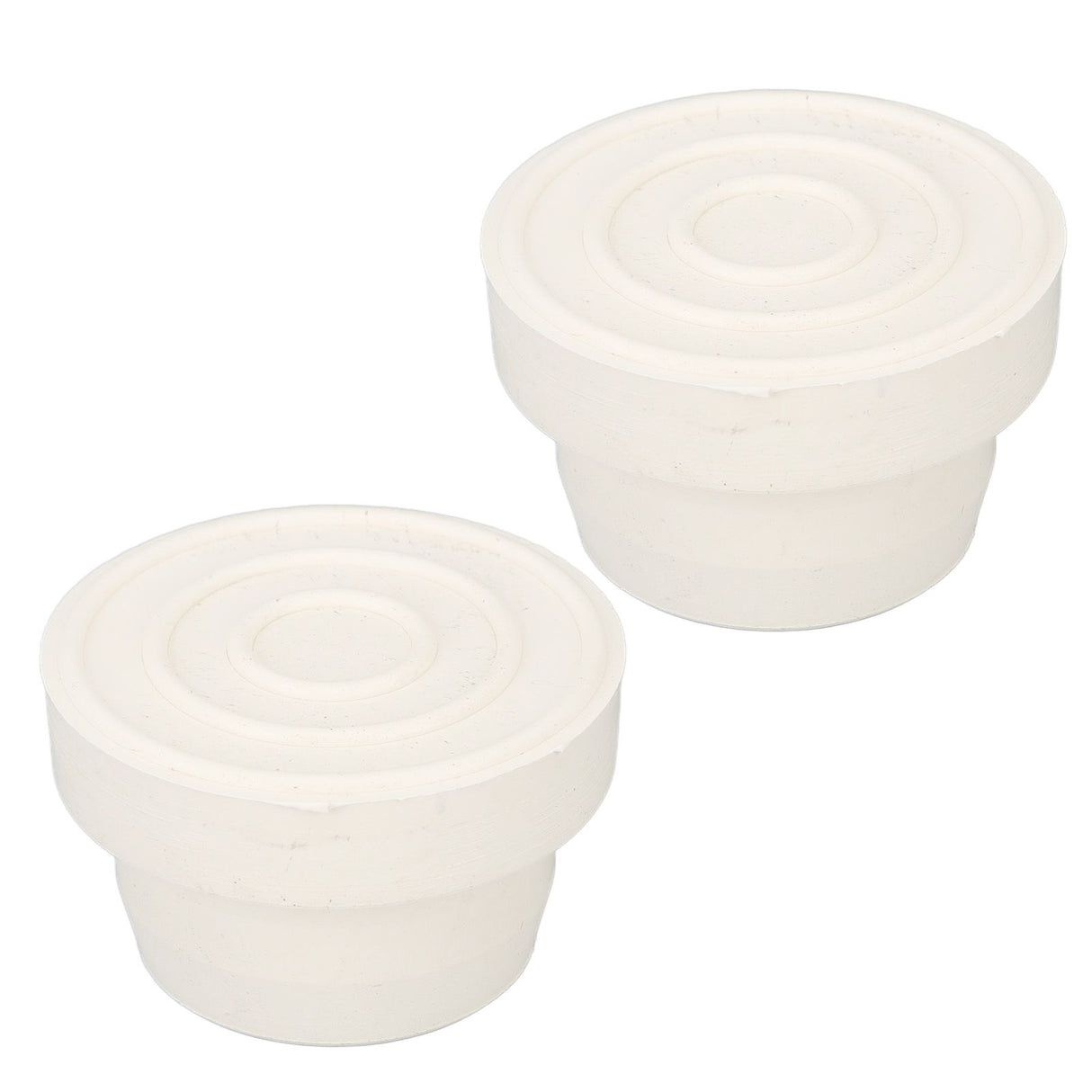 2 Pcs Pool Ladder Bumpers Ladder Tubing Inside End Plug Caps Swimming Pool Accessory Supplies S 5.7x5.7x3.7cm