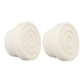2 Pcs Pool Ladder Bumpers Ladder Tubing Inside End Plug Caps Swimming Pool Accessory Supplies S 5.7x5.7x3.7cm - Side View