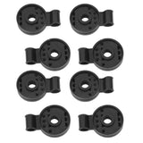 20 Pcs Shade Cloth Lock Grip PP Net Fence Fabric Fixing Clamp for Insect Garden Agricultural Nets - Close-Up Angle