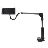 Tablet Clamp Holder Desk Mount Stable Flexible 360 Degree Rotation Universal Phone Clamp Bracket - Low Angle