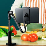 Tablet Clamp Holder Desk Mount Stable Flexible 360 Degree Rotation Universal Phone Clamp Bracket - Extra Image