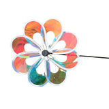 Wind Spinner Garden Yard Decoration Cartoon Outdoor Pinwheel Windmill Toy for Kid Diameter 30cm Rod 45cm Height 60cm - Top-Down View