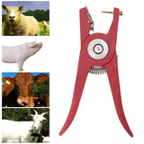 Metal Alloy Livestock Ear Tag Pliers Universal Livestock Ear Tag Applicator for Cattle Pig Goat Sheep Lamb
