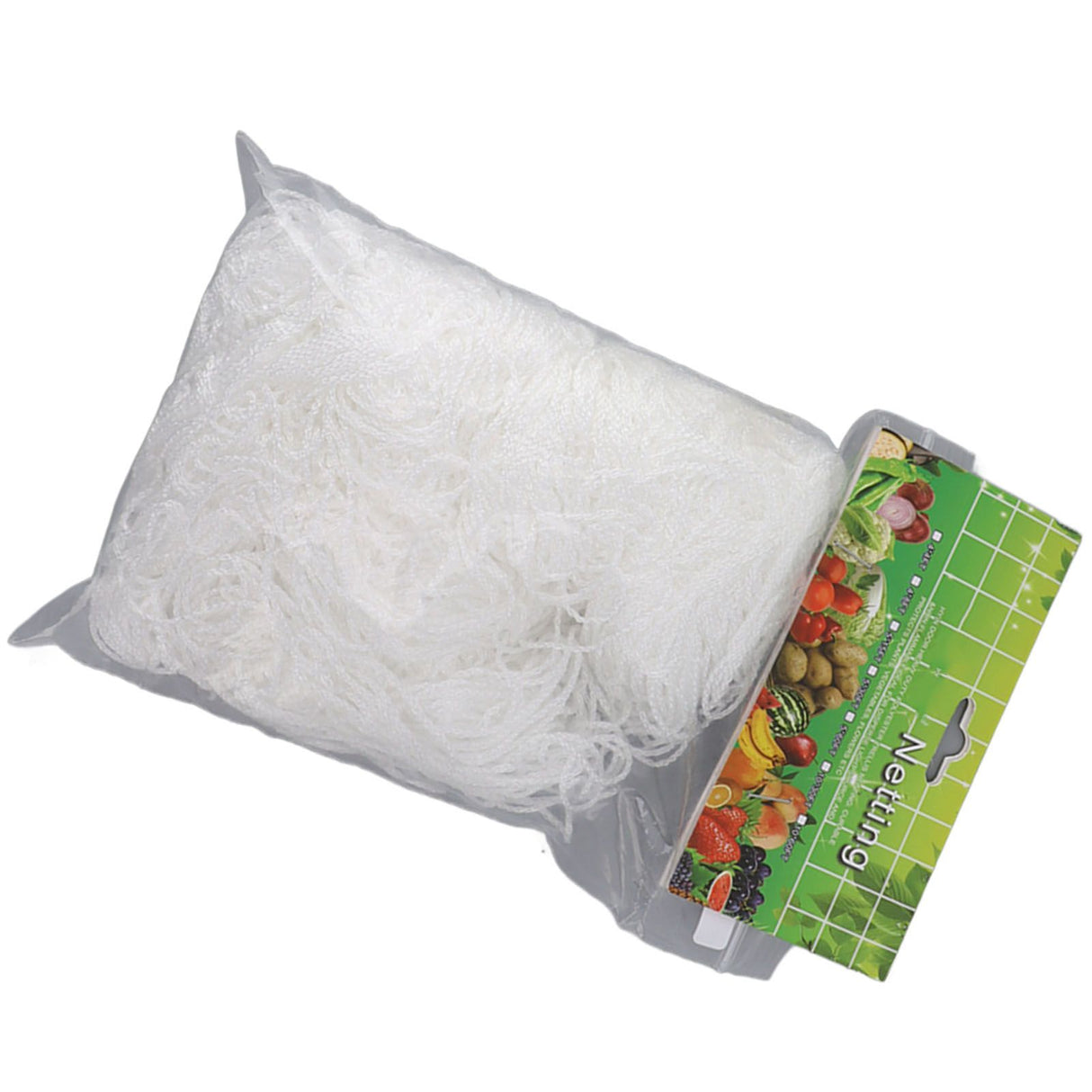 White Garden Plant Trellis Polyester Netting Fruits Vegetables Plants Trellis Net Multi Layer Climbing Plants Trellis Net for Home Yard Farm 5x30FT