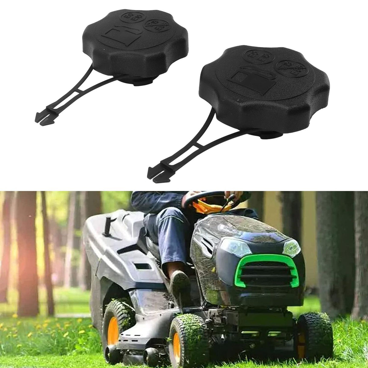 2pcs 594061 Fuel Tank Doors ABS Fuel Tank Cover Light Weight Gas Tank Door Cover for Tether 675Exi 725Exi