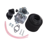 Carburetor Air Filter Screw Sets Aluminum Steel ABS for Go Kart 212cc GX200 196cc 212cc Mini Bike - Side View