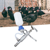 Adjustable Continuous Injection Syringe Stainless Steel Plastic Animal Syringe 5ml Detachable Animal Syringe for Home Farm