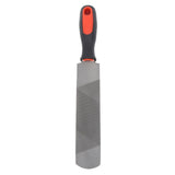 8 Inch Hoof Rasp Carbon Steel Ergonomic Horseshoe File Horseshoe Trimming Tool with Flexible Handle for Horse - Rear View