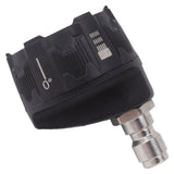 Pressure Washer Spray Nozzle 6 in 1 Multifunctional Adjustable Nozzle 1/4 Plug Interface Connect Tip Black - Extra Image