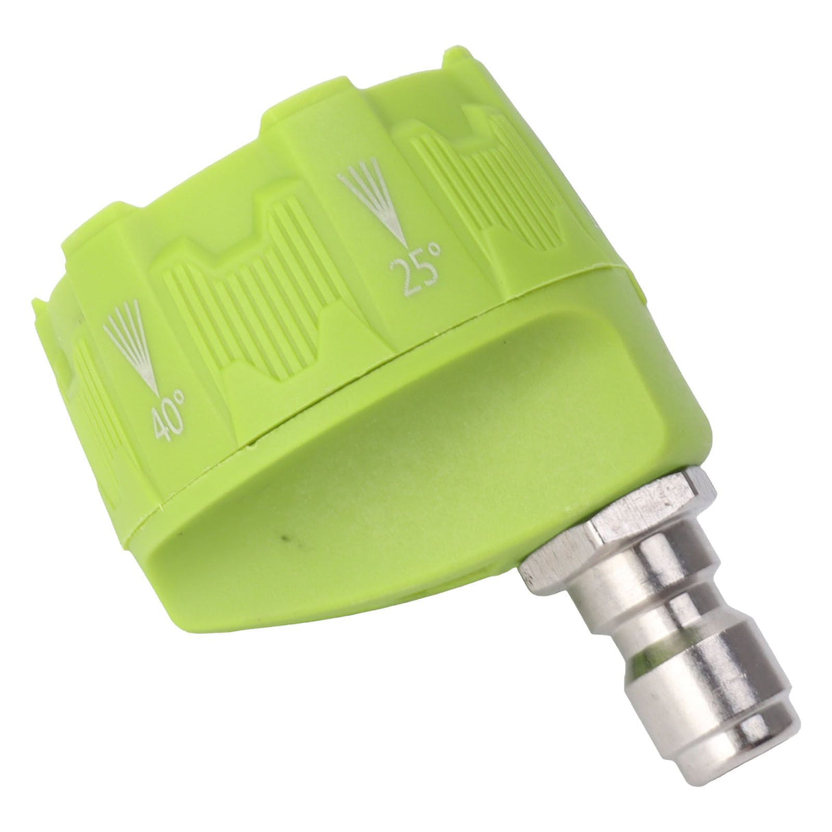 Pressure Washer Spray Nozzle 6 in 1 Multifunctional Adjustable Nozzle 1/4 Plug Interface Connect Tip Green