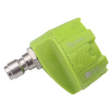 Pressure Washer Spray Nozzle 6 in 1 Multifunctional Adjustable Nozzle 1/4 Plug Interface Connect Tip Green