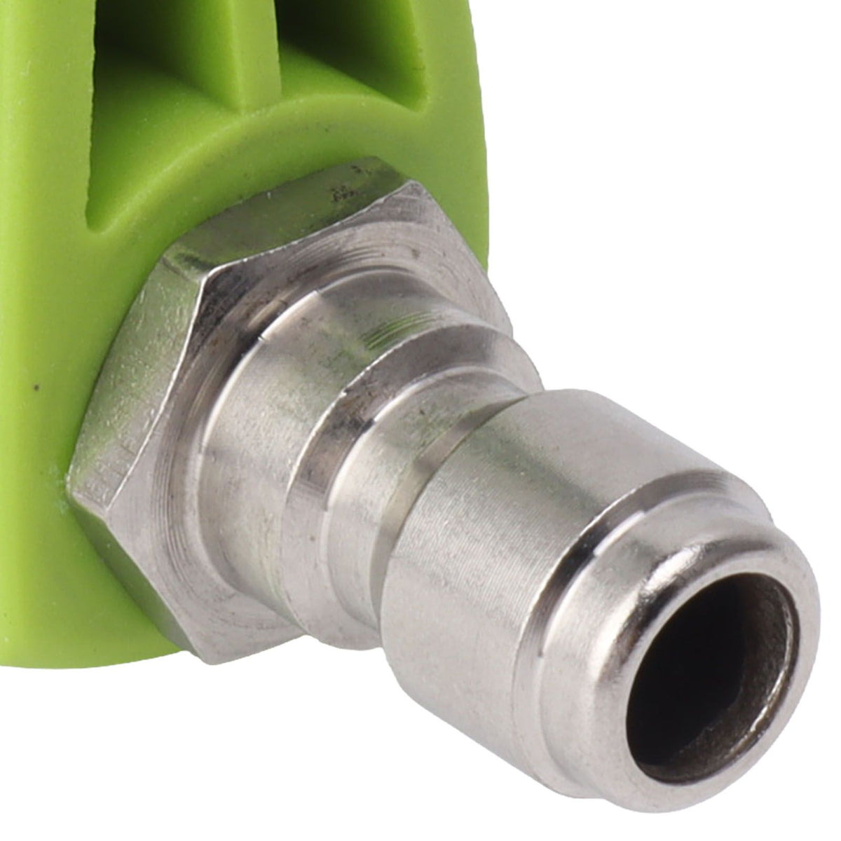 Pressure Washer Spray Nozzle 6 in 1 Multifunctional Adjustable Nozzle 1/4 Plug Interface Connect Tip Green