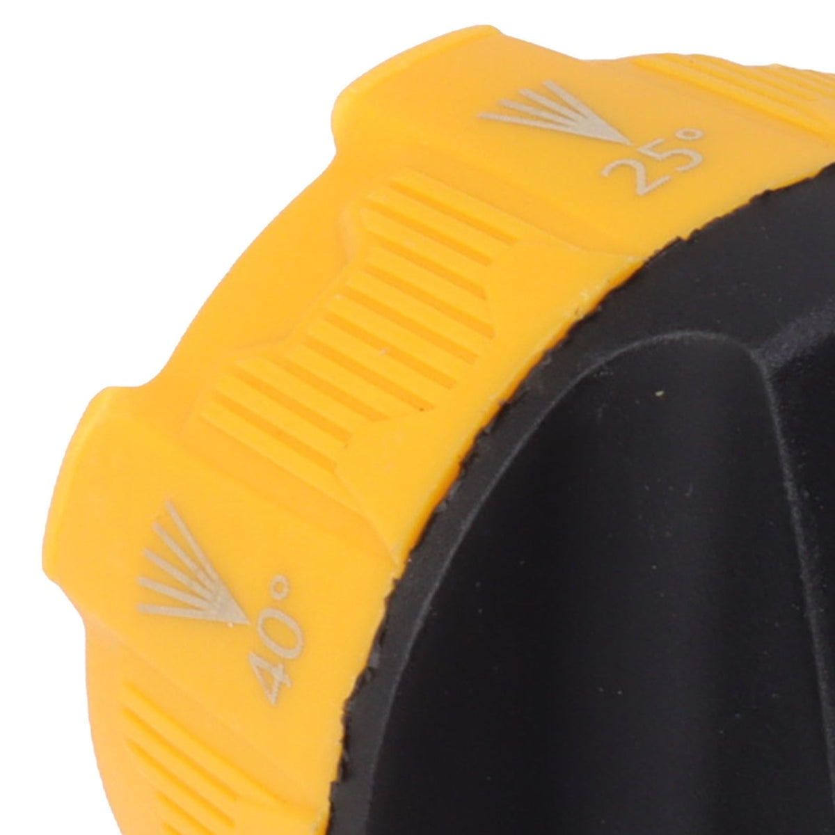 Pressure Washer Spray Nozzle 6 in 1 Multifunctional Adjustable Nozzle 1/4 Plug Interface Connect Tip Black and Yellow