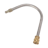 Pressure Washer Extension Wand Stainless Steel Brass 4000psi 1/4 Inch Quick Connect Power Washer Curved Rod Spray Lance for Replacement U Shaped
