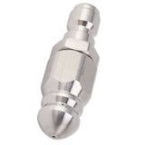 56MM Sewer Jet Nozzle 5000PSI 1 Front 6 Rear Stainless Steel Sewer Jet Nozzle for Pipe Unclogging Toilet Clog Remover - Extra Image